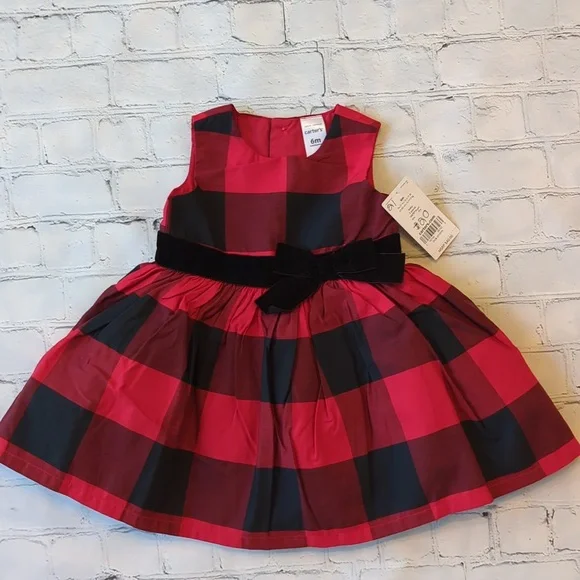 Carter's | Dresses | Carters Buffalo Plaid Christmas Dress | Poshmark